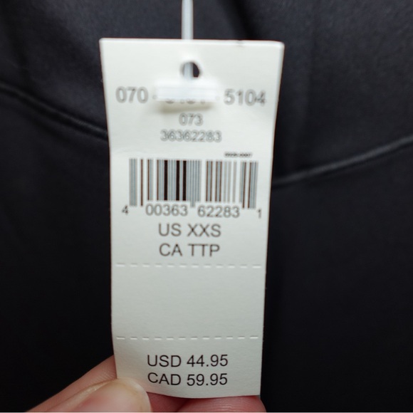 OFFLINE By Aerie Real Me High Waisted Crossover Legging - Black XXS - Picture 9 of 12